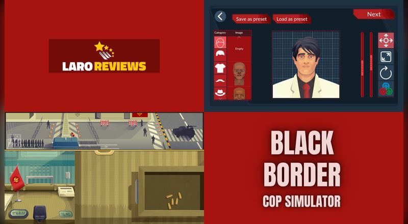 Black Border Cop Simulator