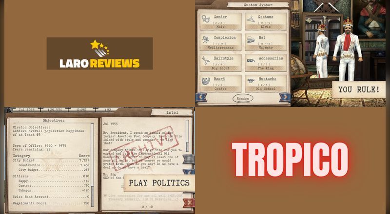 Tropico Game -Laro Reviews