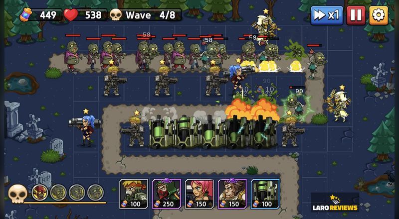 Heroes Defense: Attack on Zombie - Laro Reviews