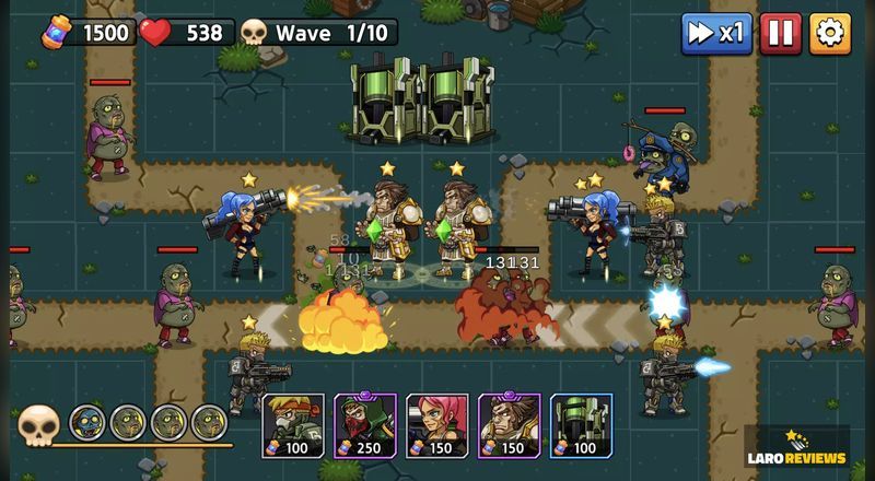 Heroes Defense: Attack on Zombie - Laro Reviews