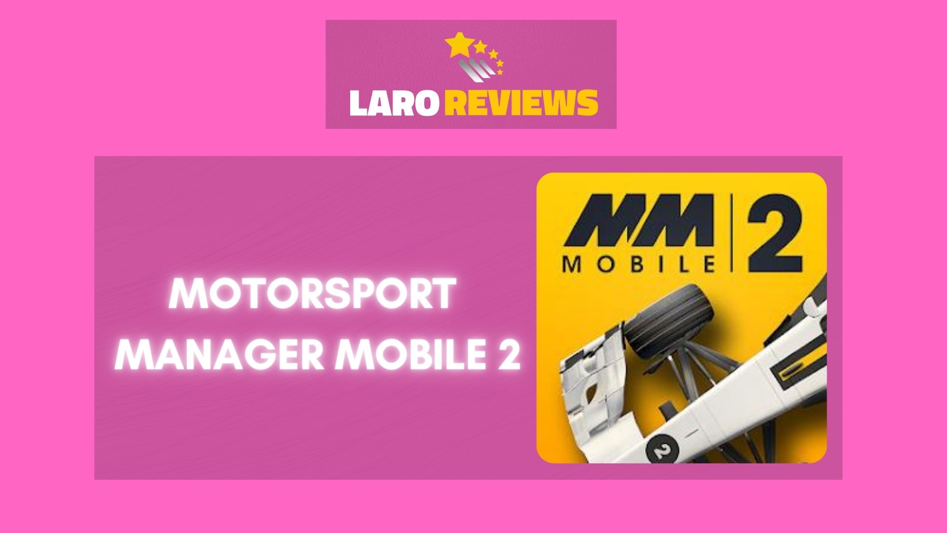 original motorsports manager mobile car setup
