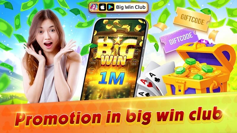 Promotion Big Win Club gift code