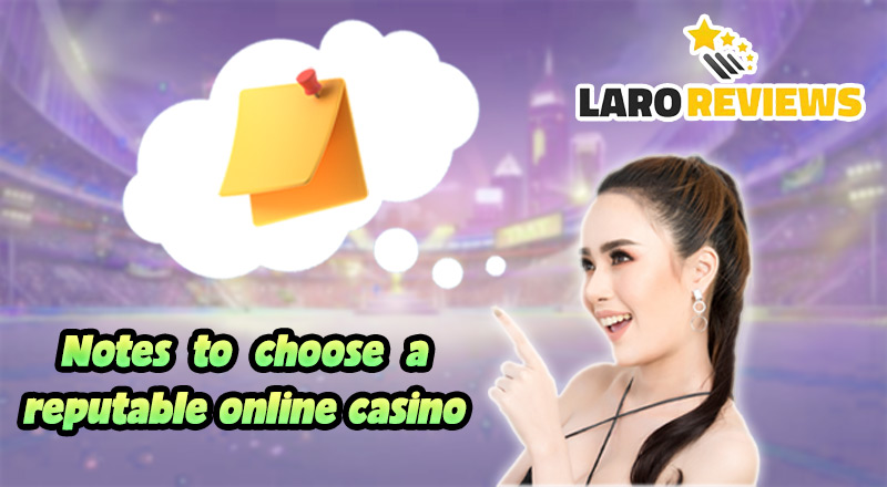 Laging tandaan na piliin ang isang mapagkakatiwalaang online casino in Ph para makaiwas sa anumang scam.