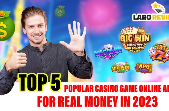 Top 5 popular casino game online real money in 2023