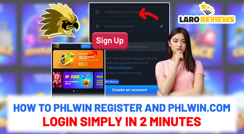 Alamin kung paano mag-register sa phlwin.com login.