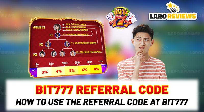 Bit777 referral code – How to use the referral code at Bit777