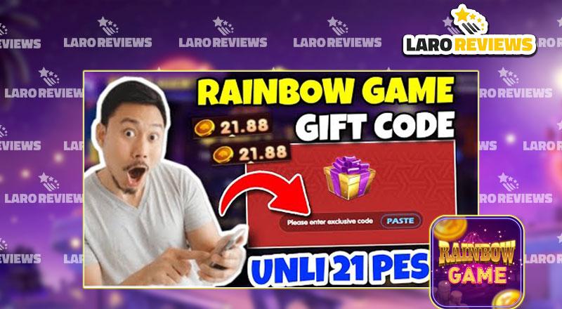 Alamin kung paano gamitin ang Rainbow Game Lucky Code.