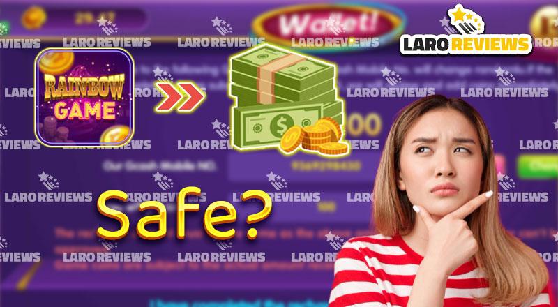 Ligtas nga ba ang Rainbow Game Cash Out feature na gamitin sa pag-withdraw ng iyong mga napanalunan sa laro?