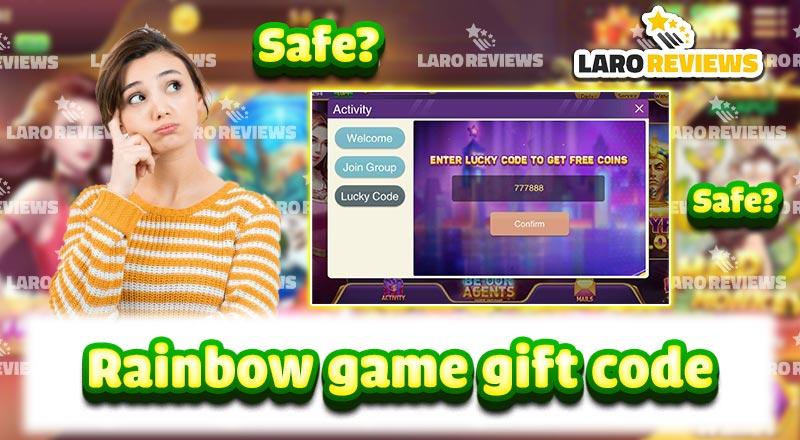 Rainbow Game Gift Code – Is it safe to use Gift Code at Rainbow?
