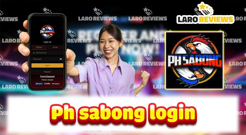 Ph Sabong Login – Super simple login for new players at Ph Sabong