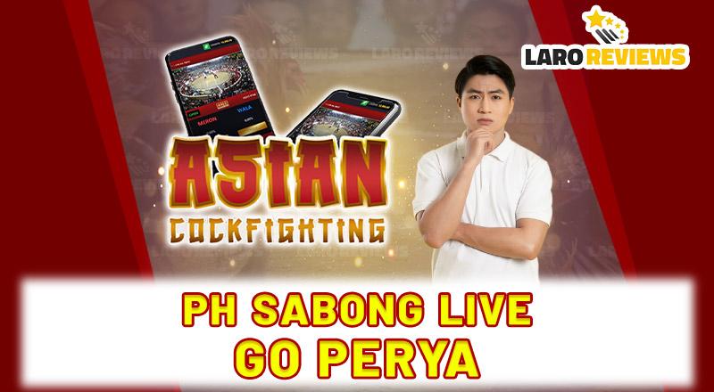 Subukan na at maranasan ang paglalaro ng sabong ng real time sa PH Sabong Live Go Perya.