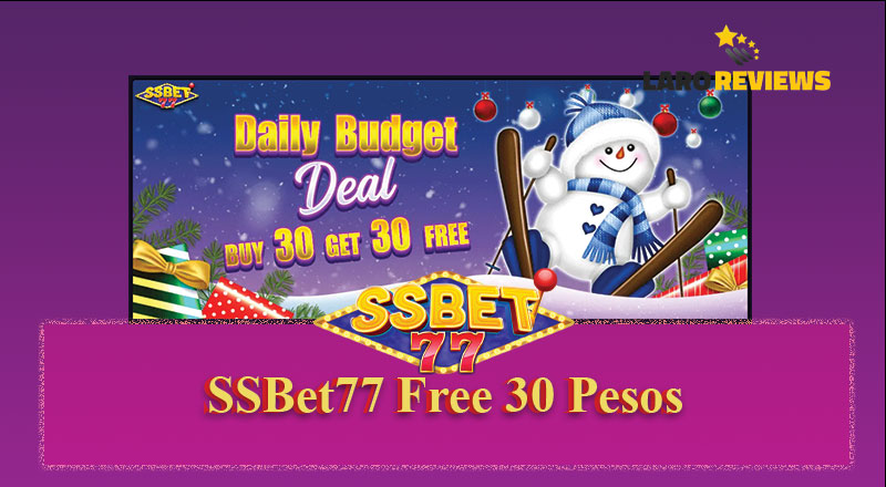 Alamin ang tungkol sa programang “SSBet77 Free 30 Pesos”.